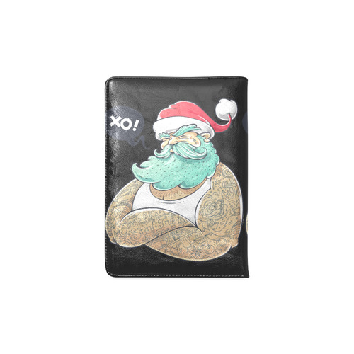Hipster Santa Claus, Christmas Custom NoteBook A5