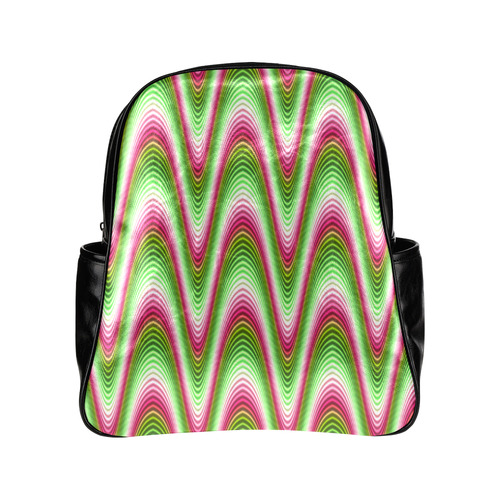 Pattern 20161106 by FeelGood Multi-Pockets Backpack (Model 1636)