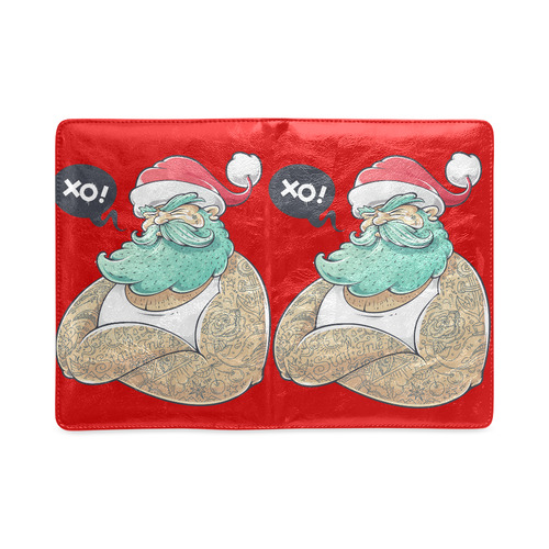 Hipster Santa Claus, Christmas Custom NoteBook A5