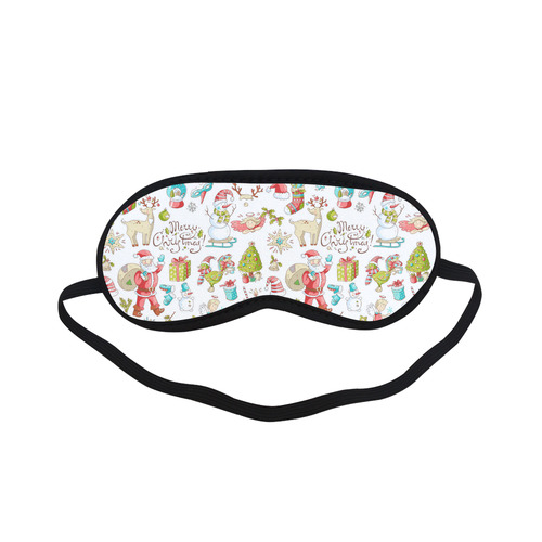 christmas doodles Sleeping Mask