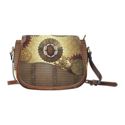 Steampunk, the noble design Saddle Bag/Small (Model 1649) Full Customization
