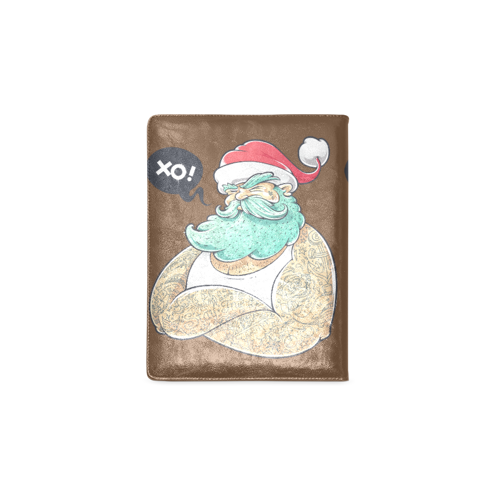 Hipster Santa Claus, Christmas Custom NoteBook B5