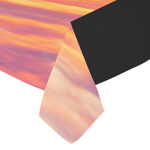 Fire in the sky Cotton Linen Tablecloth 52"x 70"