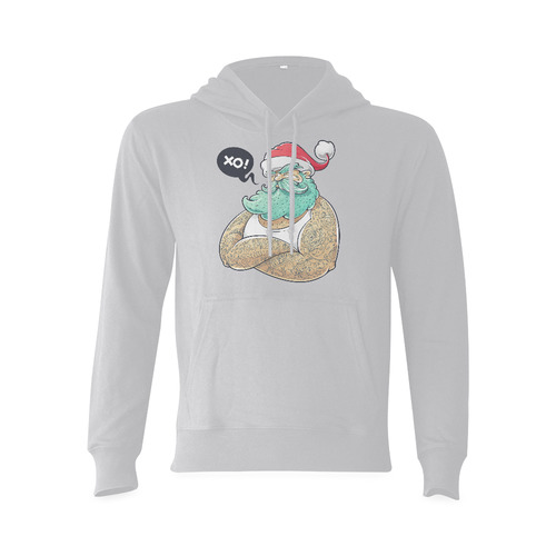 Hipster Santa Claus, Christmas Oceanus Hoodie Sweatshirt (Model H03)