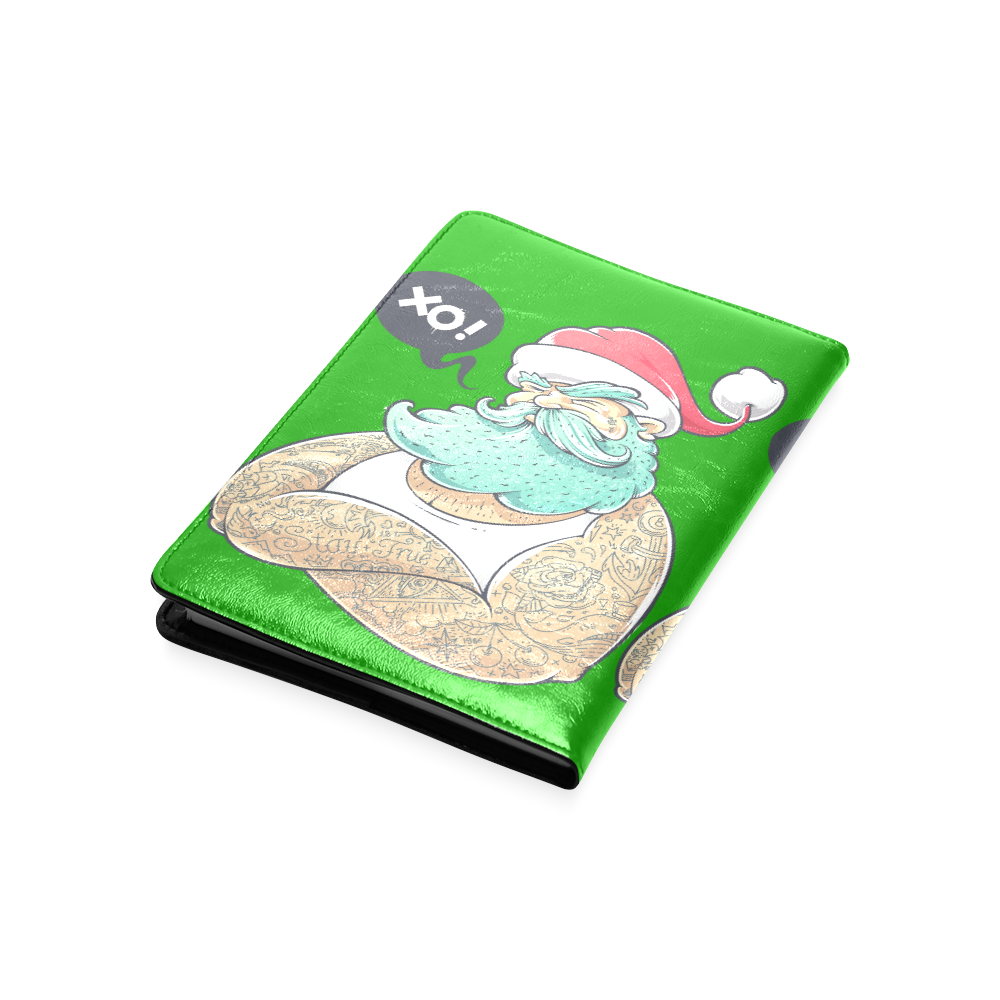 Hipster Santa Claus, Christmas Custom NoteBook A5