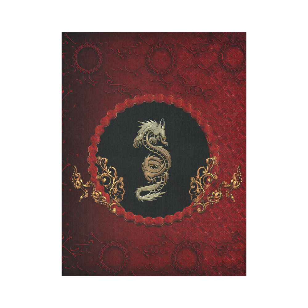 The chinese dragon Cotton Linen Wall Tapestry 60"x 80"
