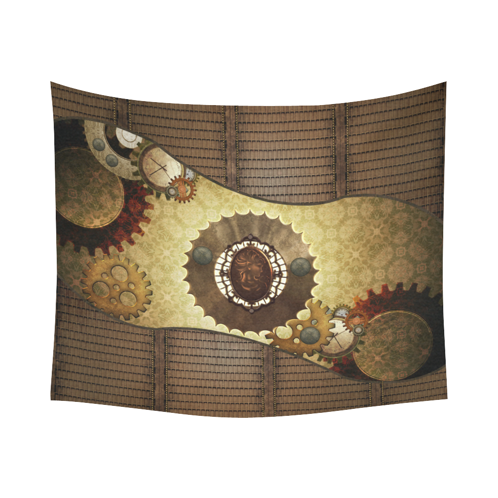 Steampunk, the noble design Cotton Linen Wall Tapestry 60"x 51"