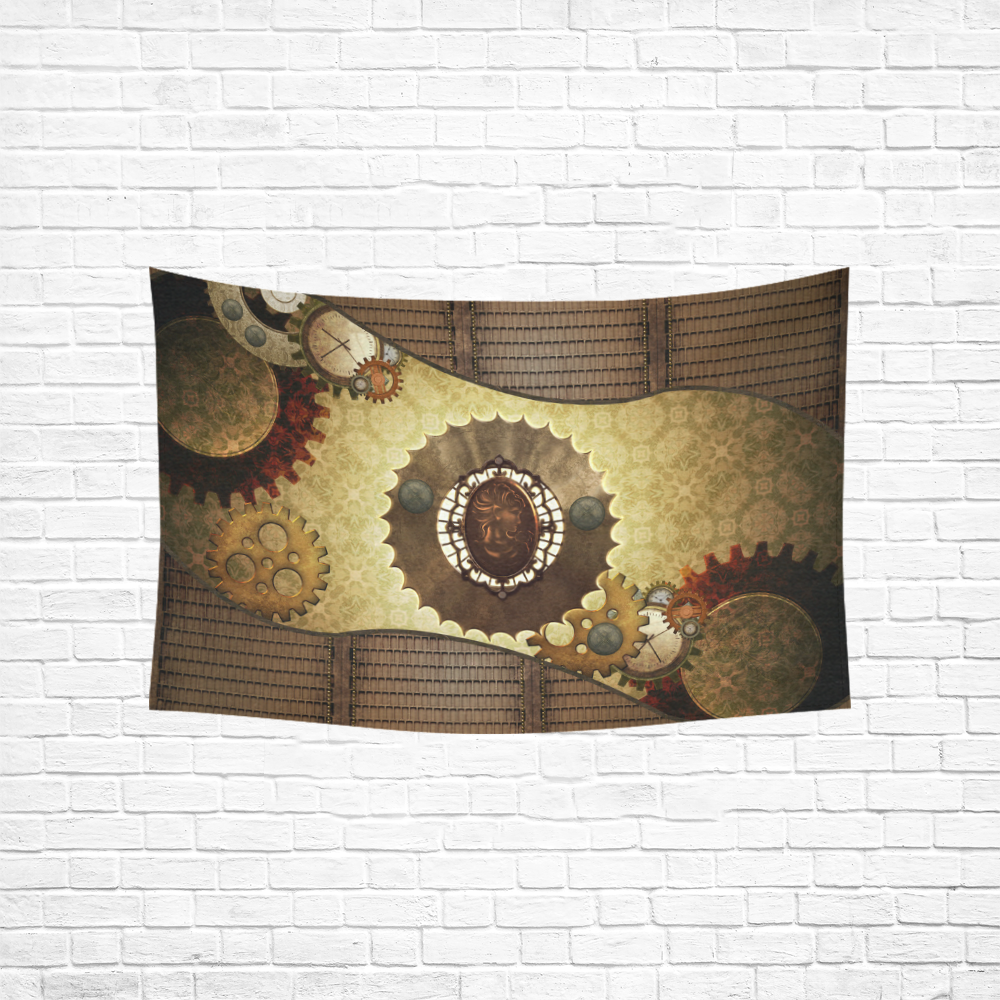 Steampunk, the noble design Cotton Linen Wall Tapestry 60"x 40"
