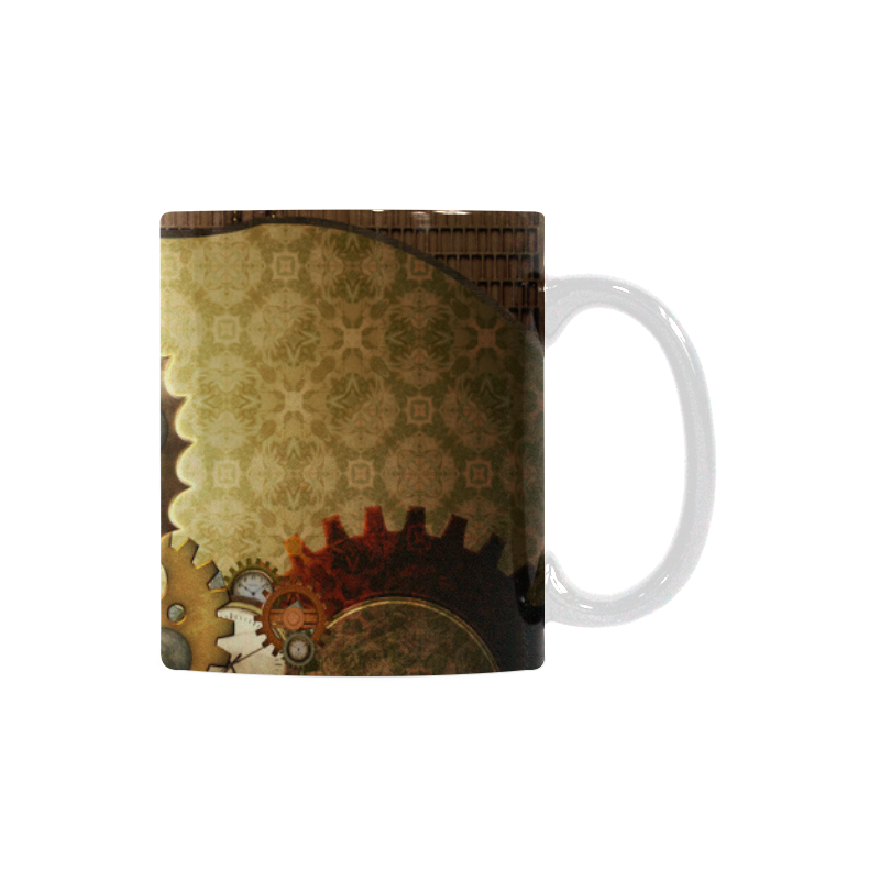 Steampunk, the noble design White Mug(11OZ)