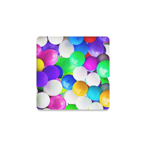 Celebrate with balloons 1 Square Coaster