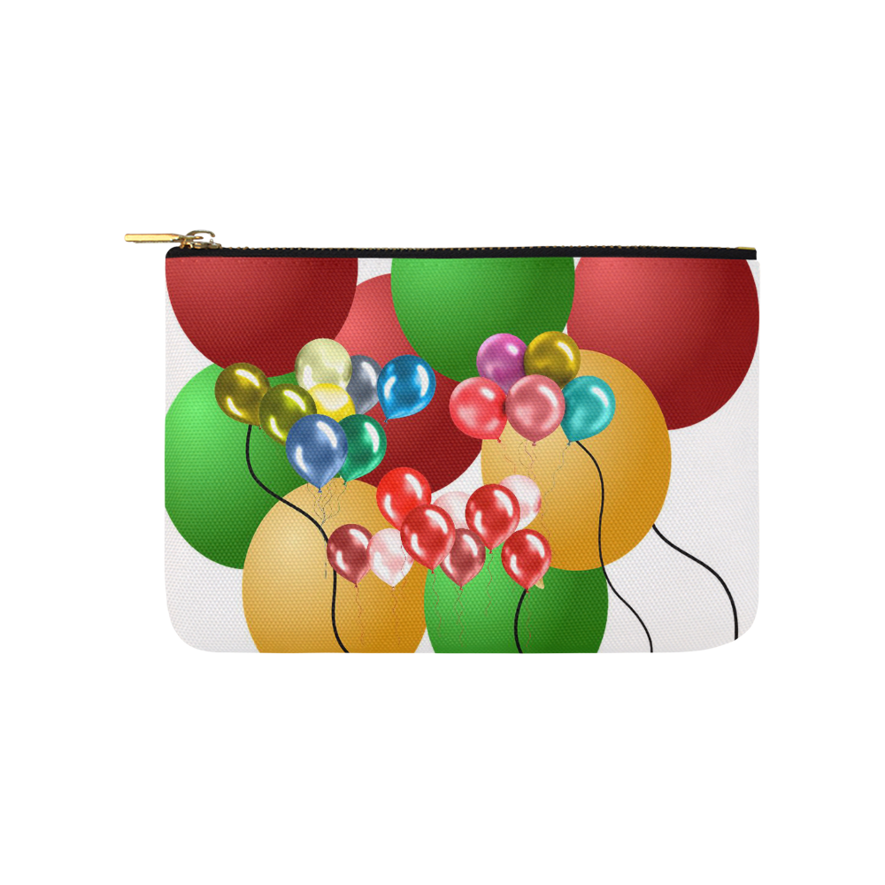 Celebrate with balloons 2 Carry-All Pouch 9.5''x6''