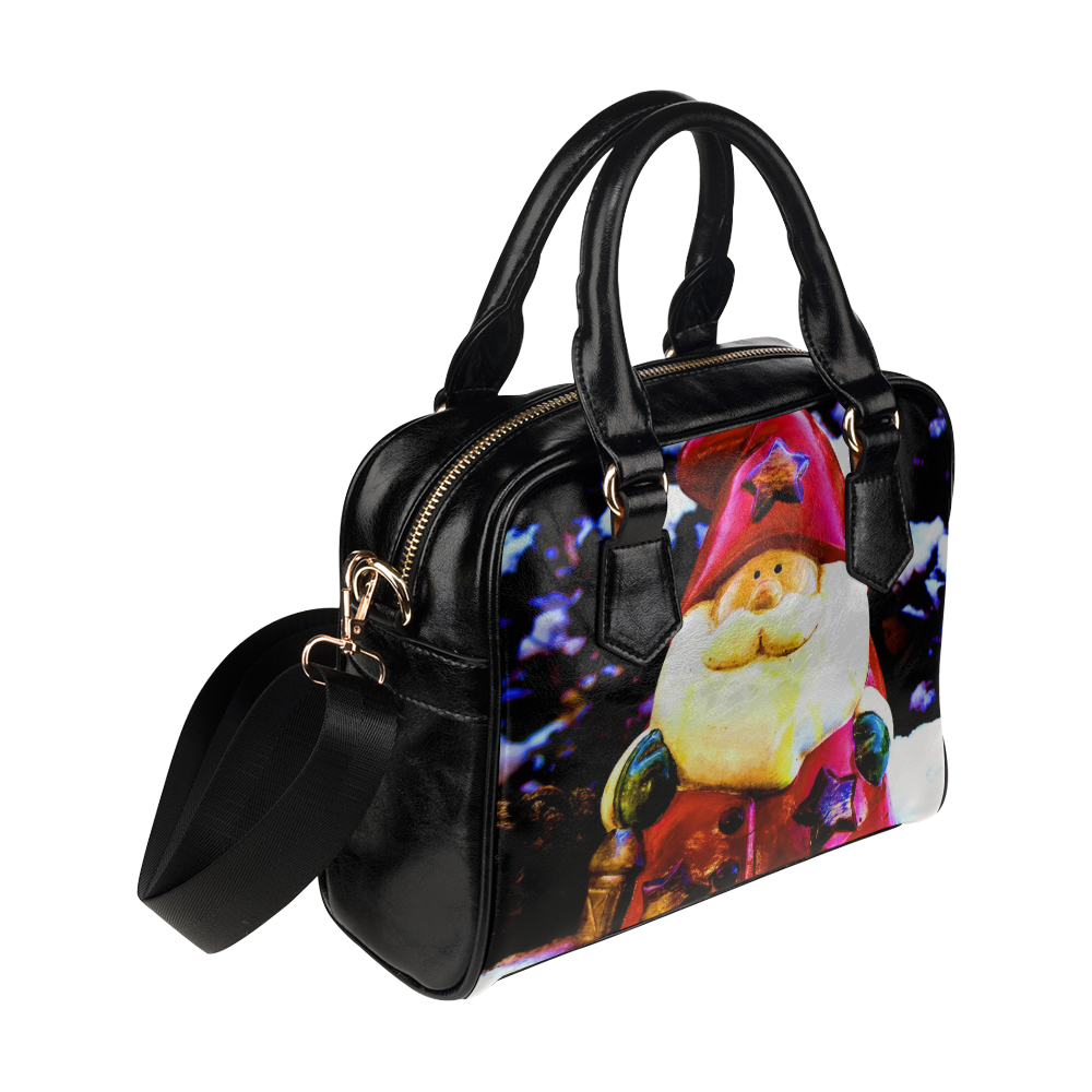 cute santa by JamColors Shoulder Handbag (Model 1634)