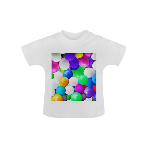 Celebrate with balloons 1 Baby Classic T-Shirt (Model T30)
