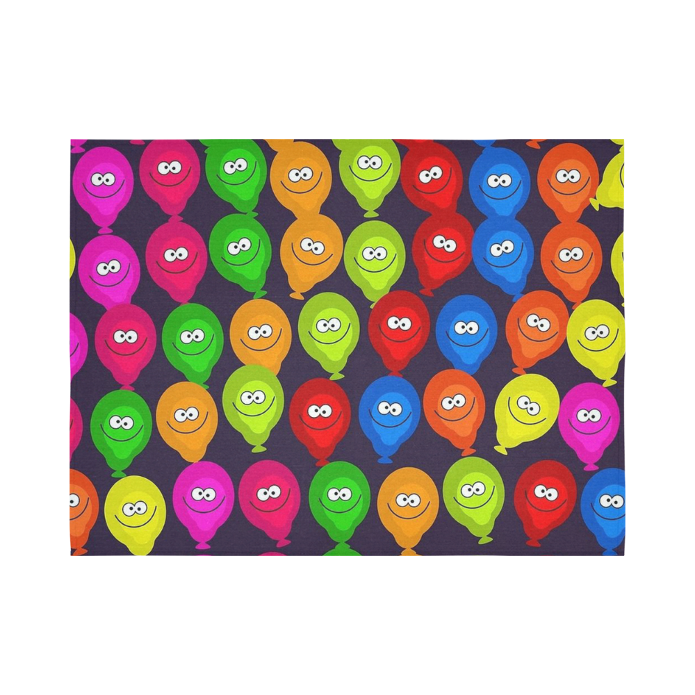 Funny balloons Cotton Linen Wall Tapestry 80"x 60"
