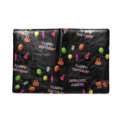 happy birthday, black Custom NoteBook B5