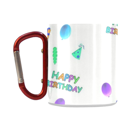 happy Birthday, white Classic Insulated Mug(10.3OZ)