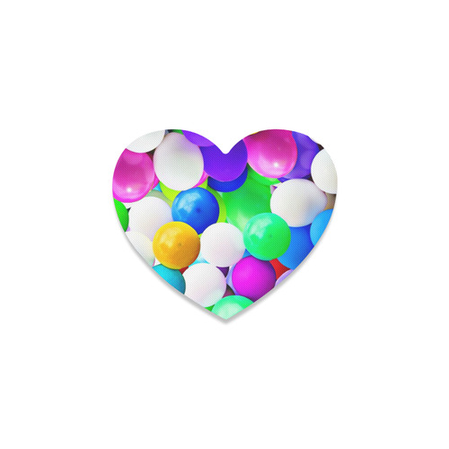 Celebrate with balloons 1 Heart Coaster