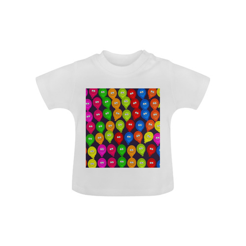Funny balloons Baby Classic T-Shirt (Model T30)