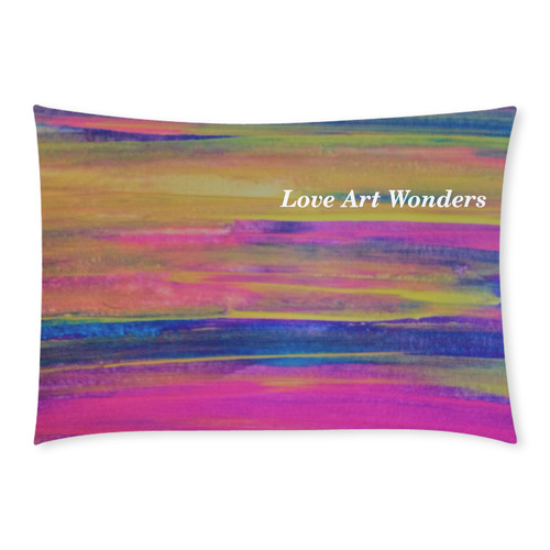 sunset wonder Custom Rectangle Pillow Case 20x30 (One Side)