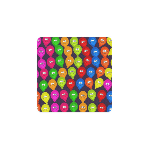 Funny balloons Square Coaster
