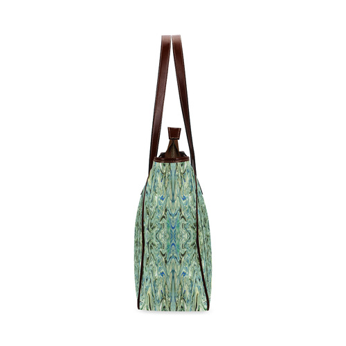 Beautiful Marbling Art Folklore Classic Tote Bag (Model 1644)