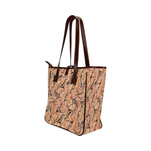 Marbling Pattern Classic Tote Bag (Model 1644)