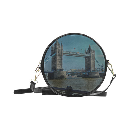 The Tower Bridge of London Round Sling Bag (Model 1647)