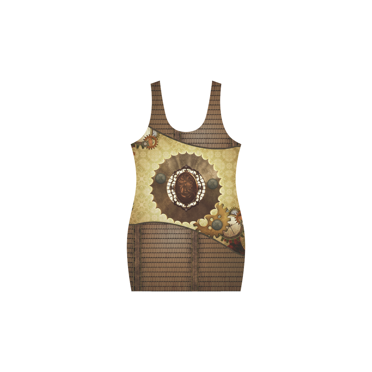 Steampunk, the noble design Medea Vest Dress (Model D06)