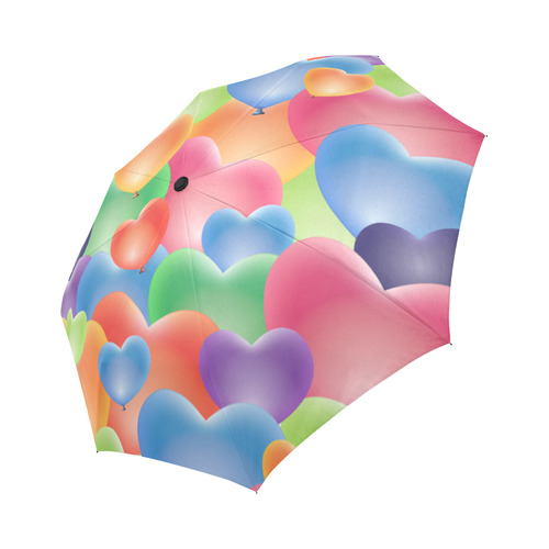 Funny_Hearts_20161206_by_Feelgood Auto-Foldable Umbrella (Model U04)