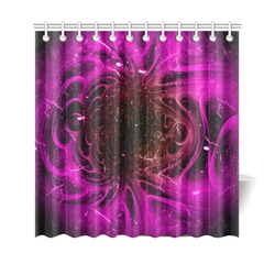 Abstract design in purple colors Shower Curtain 69"x70"