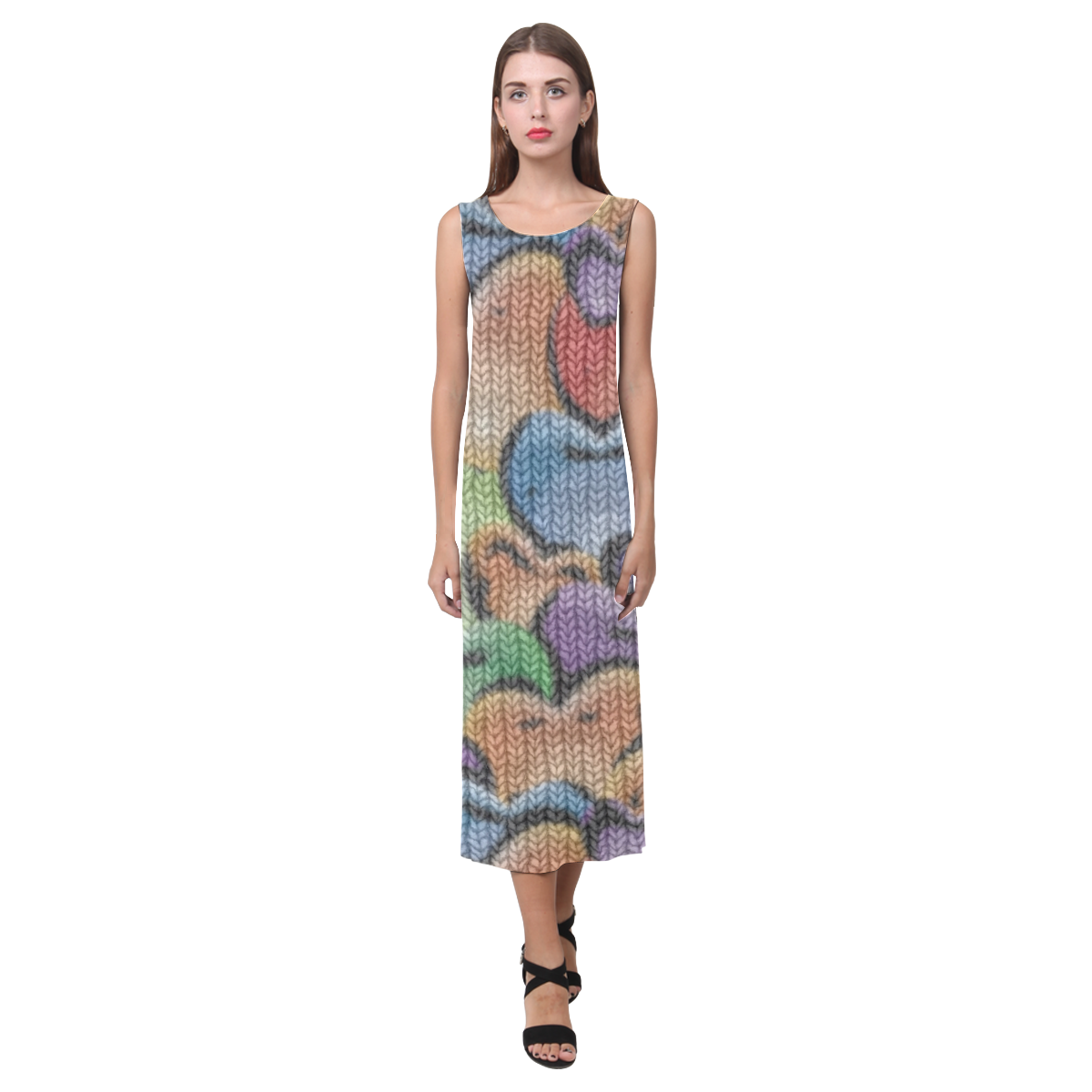 Funny_Hearts_20161203_by_Feelgood Phaedra Sleeveless Open Fork Long Dress (Model D08)