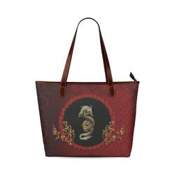 The chinese dragon Shoulder Tote Bag (Model 1646)