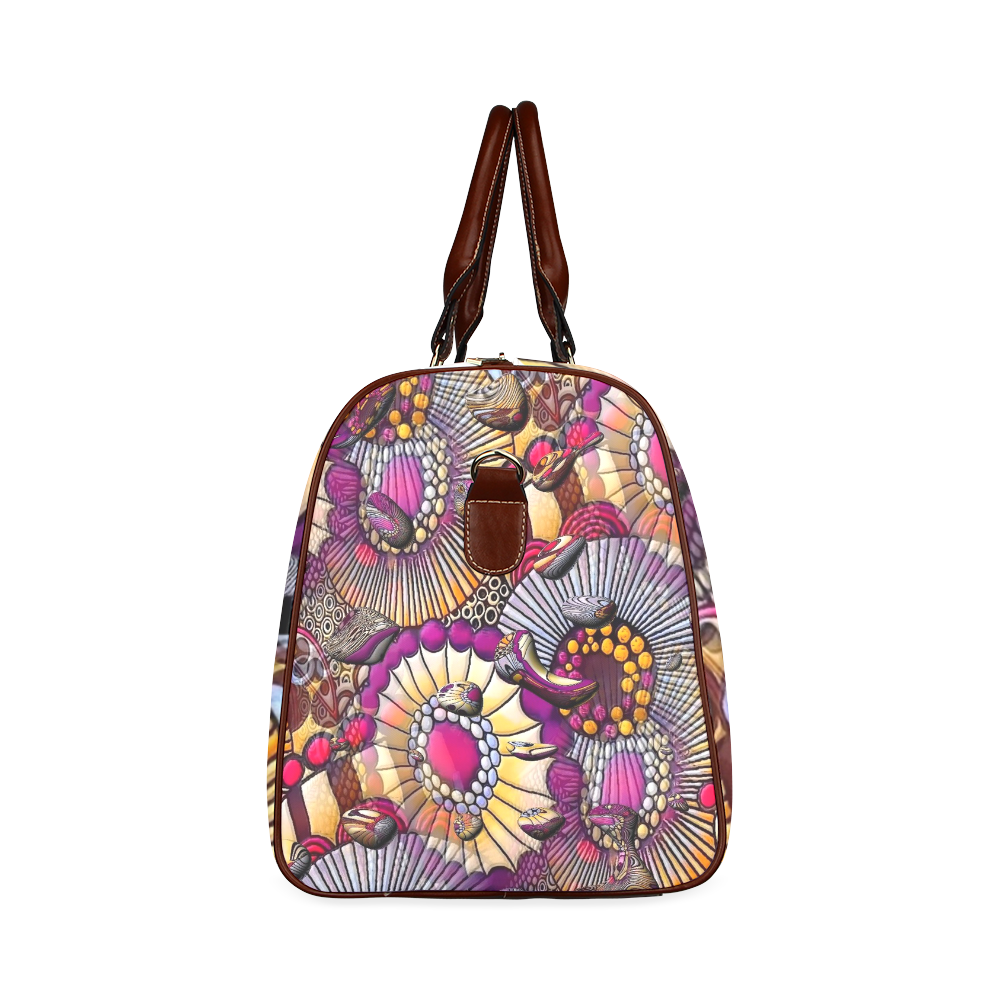 Barock Pop by Artdream Waterproof Travel Bag/Small (Model 1639)