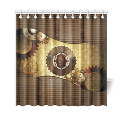 Steampunk, the noble design Shower Curtain 69"x70"