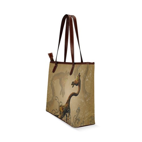 Little frightened giraffe Shoulder Tote Bag (Model 1646)