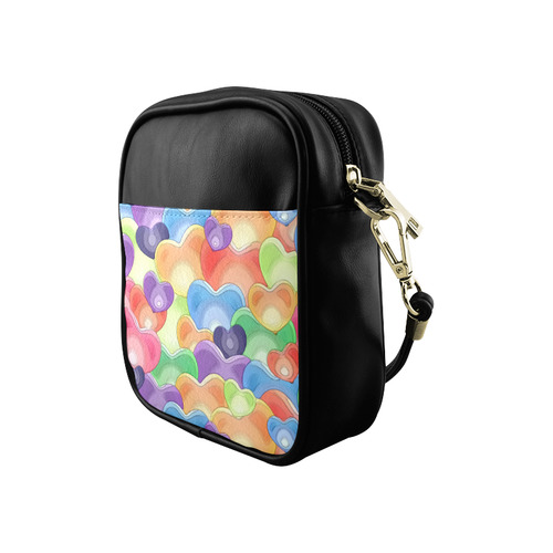 Funny_hearts_20161201_by_Feelgood Sling Bag (Model 1627)