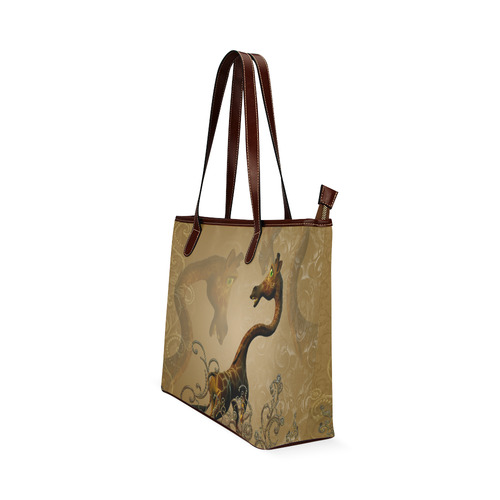 Little frightened giraffe Shoulder Tote Bag (Model 1646)