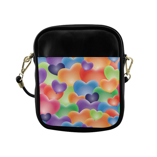 Funny_Hearts_20161202_by_FeelGood Sling Bag (Model 1627)