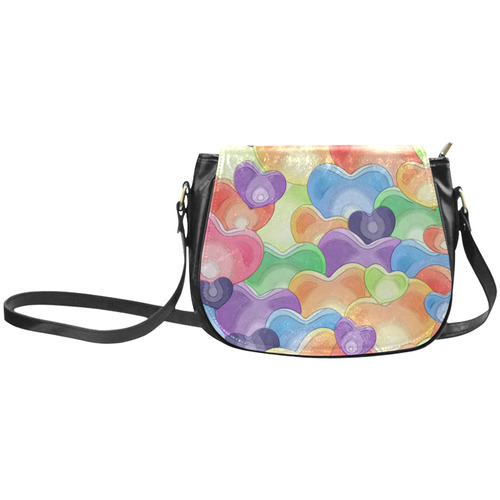 Funny_hearts_20161201_by_Feelgood Classic Saddle Bag/Large (Model 1648)