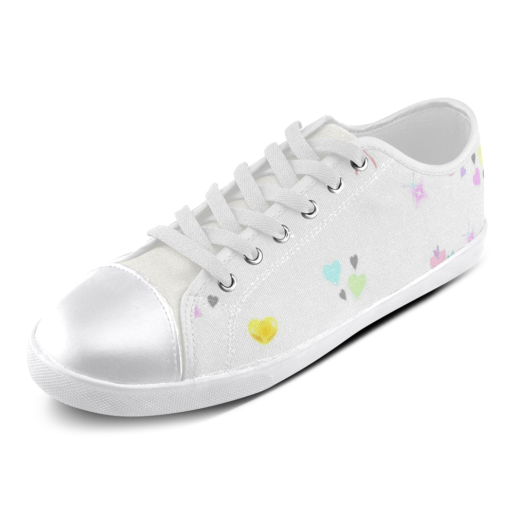 love and valentine 01C by FeelGood Canvas Shoes for Women/Large Size (Model 016)