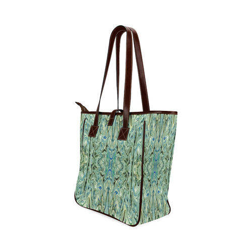 Beautiful Marbling Art Folklore Classic Tote Bag (Model 1644)