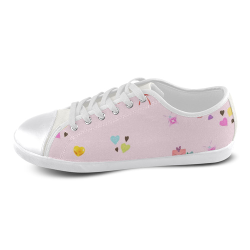 love and valentine 01B by FeelGood Canvas Shoes for Women/Large Size (Model 016)