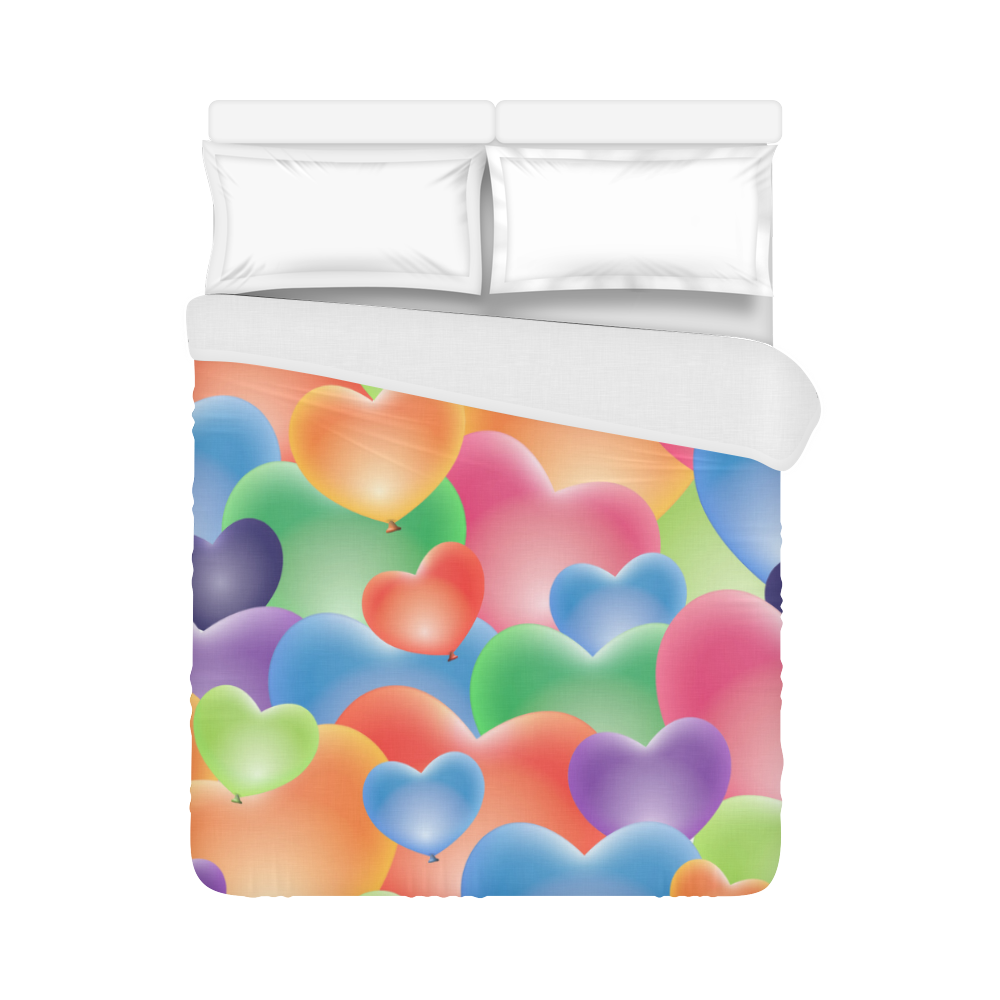 Funny_Hearts_20161206_by_Feelgood Duvet Cover 86"x70" ( All-over-print)