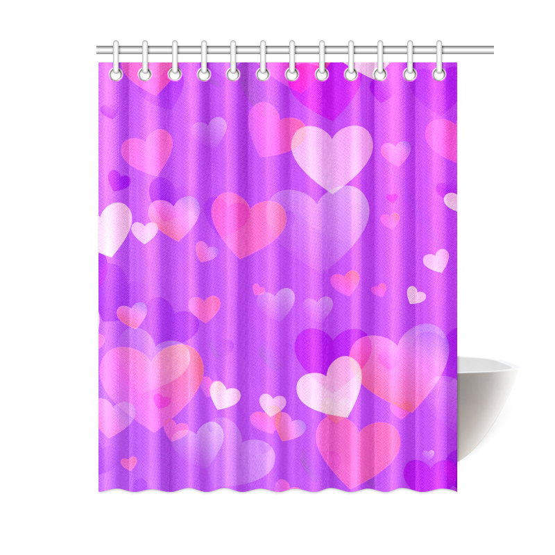 Heart_20161211_by_Feelgood Shower Curtain 60"x72"