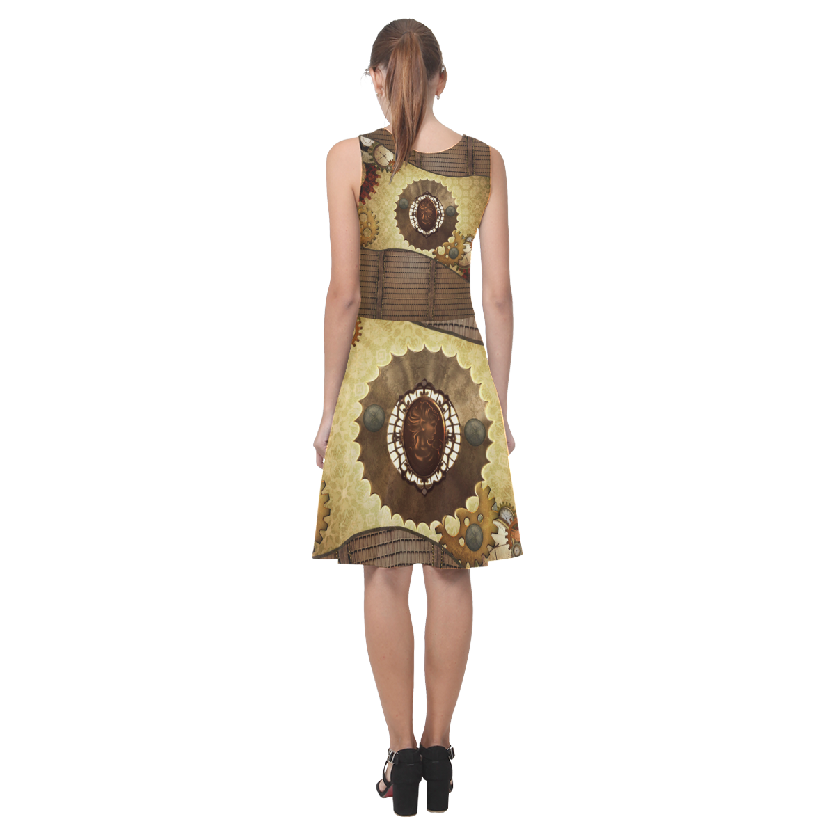 Steampunk, the noble design Atalanta Casual Sundress(Model D04)