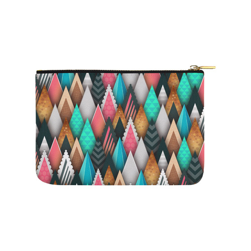 Crazy Abstract Design Carry-All Pouch 9.5''x6''