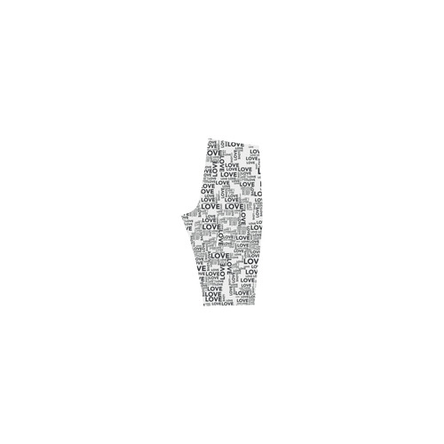 Love Words Hestia Cropped Leggings (Model L03)