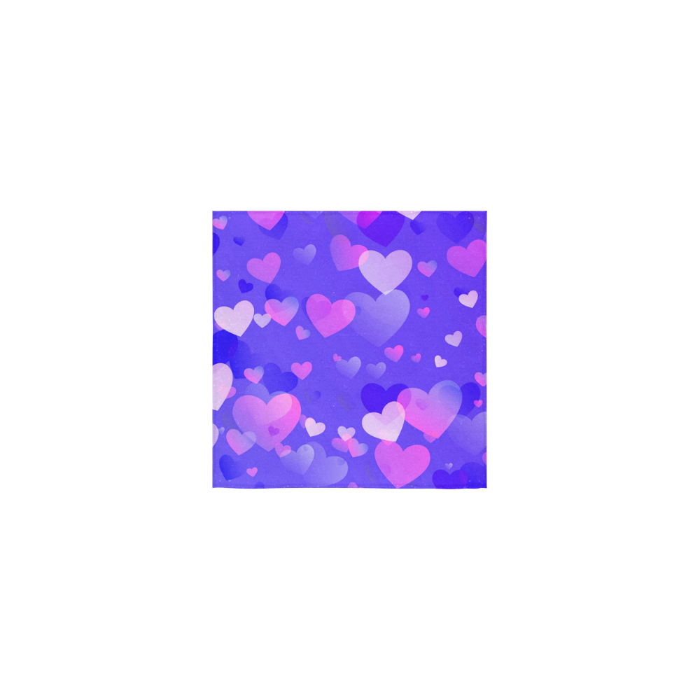 Heart_20161210_by_Feelgood Square Towel 13“x13”