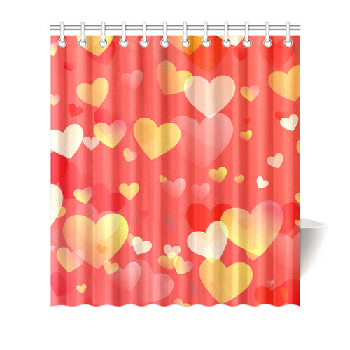 Heart_20161202_by_Feelgood Shower Curtain 66"x72"