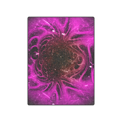 Abstract design in purple colors Blanket 50"x60"